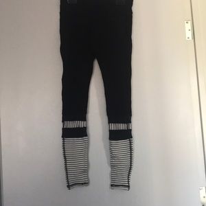 Mesh Striped Leggings